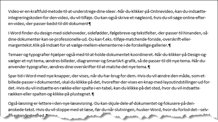 Dansk fyldtekst – denne tekst vises i Word 2016 og nyere versioner af Word, inkl. Word til Microsoft 365
