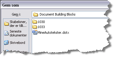 Building blocks mappe